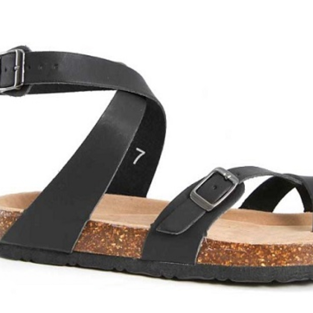 Outwoods Bork Ankle Strap Toe Loop Sandals